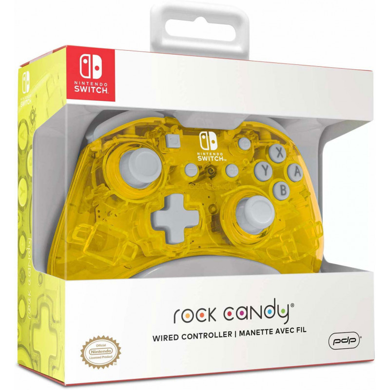 Rock Candy Wired Controller for Nintendo Switch (Pineapple Pop)