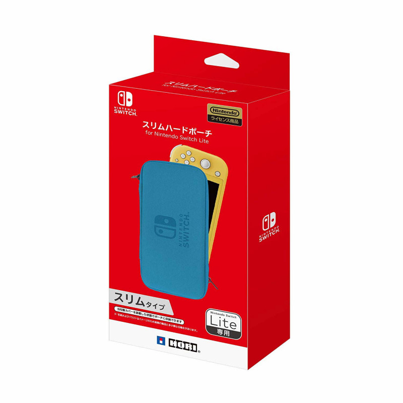 Slim Hard Pouch for Nintendo Switch Lite (Blue)