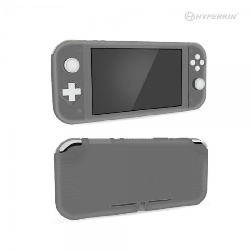 Silicone Skin Cover for Nintendo Switch Lite (Gray)