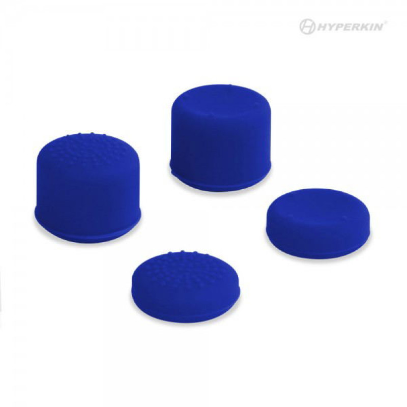 8 Pack Silicone Thumb Grips for Nintendo Switch (Neo Blue)