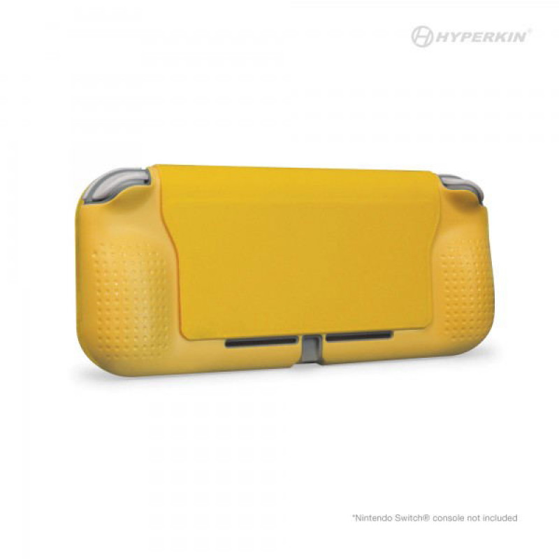 Foldable Case and Screen Protector Set for Nintendo Switch Lite (Yellow)