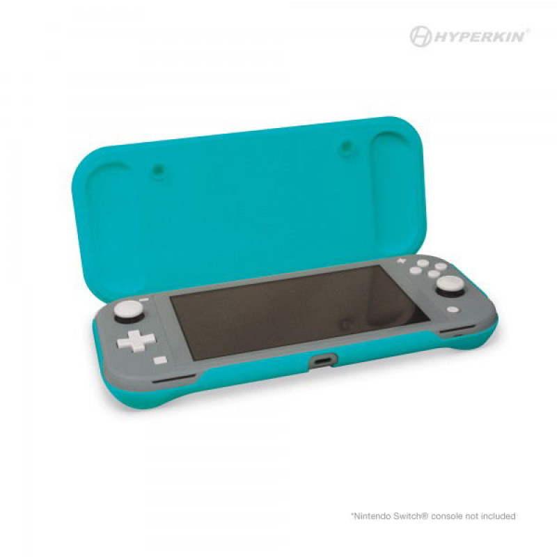 Foldable Case and Screen Protector Set for Nintendo Switch Lite (Turquoise)