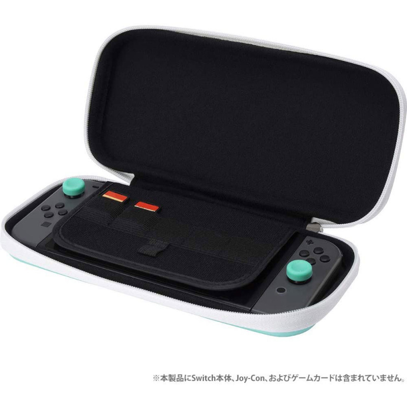 CYBER · Semi-Hard Case Slim Plus for Nintendo Switch (Light Green)