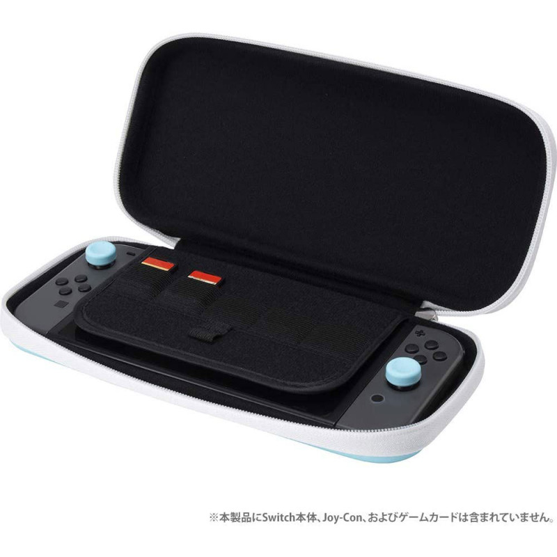 CYBER · Semi-Hard Case Slim Plus for Nintendo Switch (Light Blue)