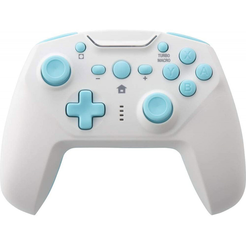 CYBER · Gyro Wireless Controller for Nintendo Switch (Cream x Light Blue)