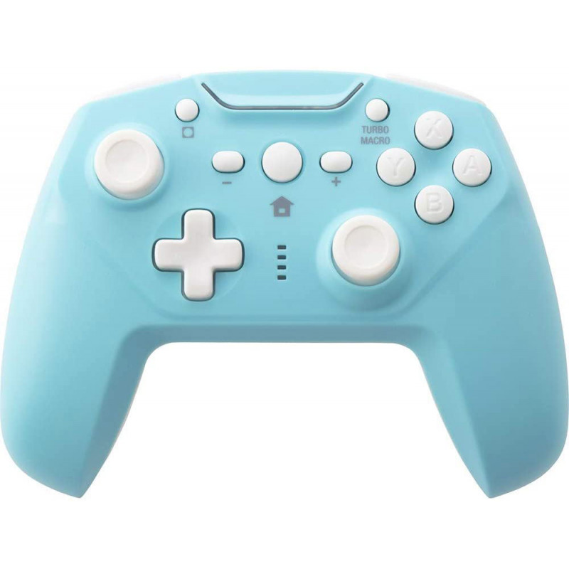 CYBER · Gyro Wireless Controller for Nintendo Switch (Light Blue x Cream)