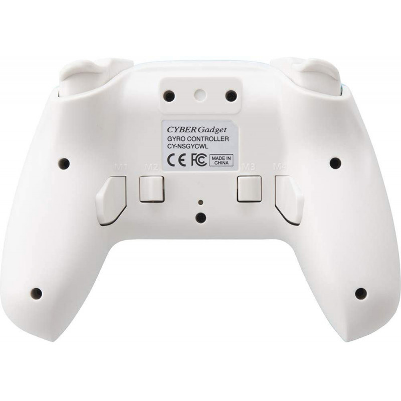 CYBER · Gyro Wireless Controller for Nintendo Switch (Light Blue x Cream)