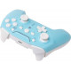 CYBER · Gyro Wireless Controller for Nintendo Switch (Light Blue x Cream)