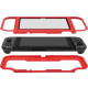 CYBER ? Magnet Bumper with Glass Panel for Nintendo Switch (Red)