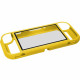 CYBER ? Magnet Bumper with Glass Panel for Nintendo Switch Lite (Yellow)