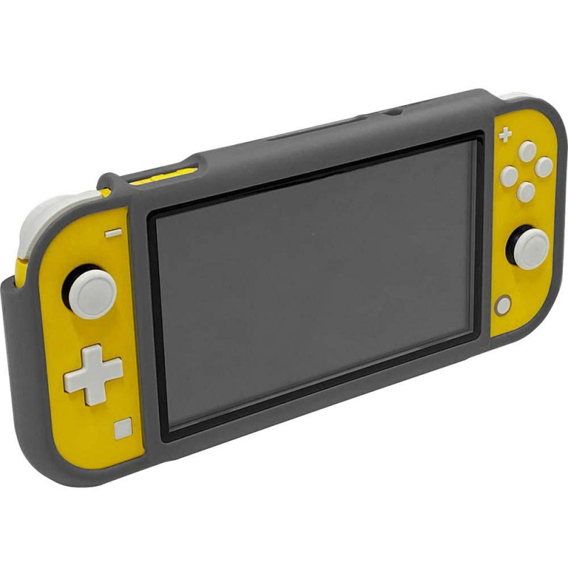 CYBER ? Magnet Bumper with Glass Panel for Nintendo Switch Lite (Gray)