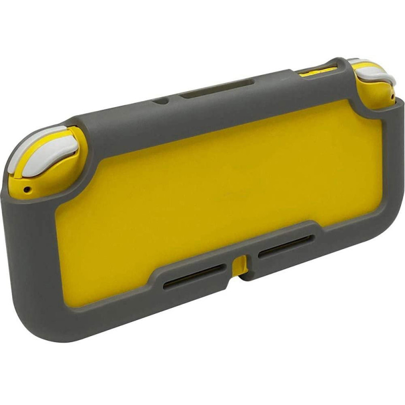 CYBER ? Magnet Bumper with Glass Panel for Nintendo Switch Lite (Gray)