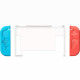 CYBER · Premium Protect Separate Cover for Nintendo Switch (Clear Blue x Clear Red)