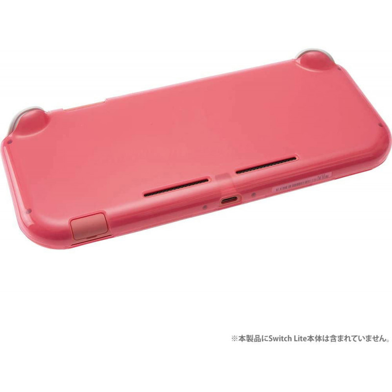 CYBER · Premium Protection Cover for Nintendo Switch Lite (Clear Coral)