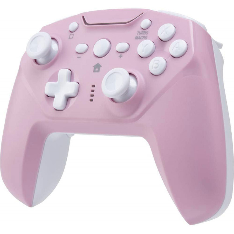 CYBER · Gyro Wireless Controller for Nintendo Switch (Pink x White)