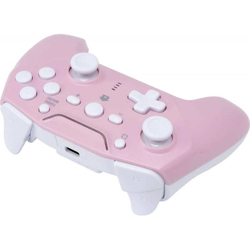 CYBER · Gyro Wireless Controller for Nintendo Switch (Pink x White)