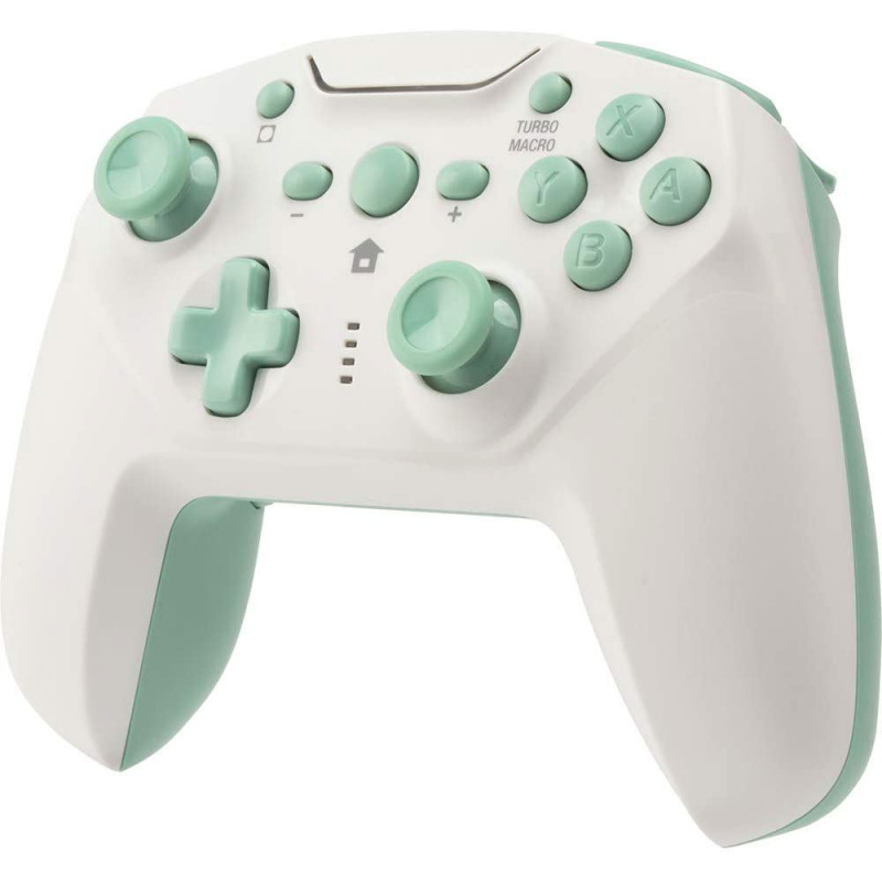 CYBER · Gyro Wireless Controller for Nintendo Switch (Cream x Light Green)