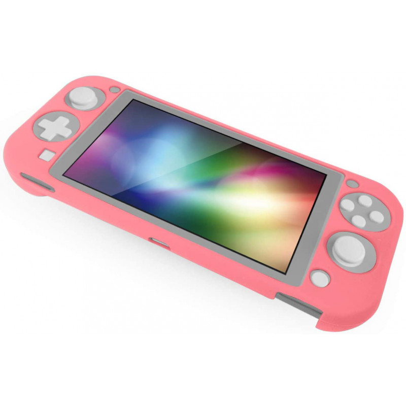 Silicon Grip Cover for Nintendo Switch Lite (Pink)