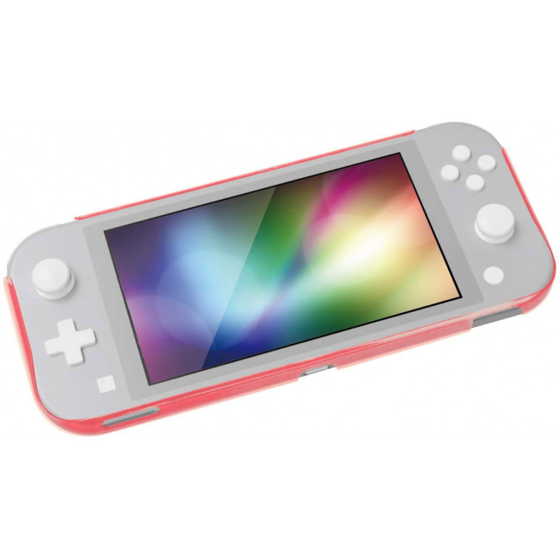 Crystal Back Cover for Nintendo Switch (Clear Pink)