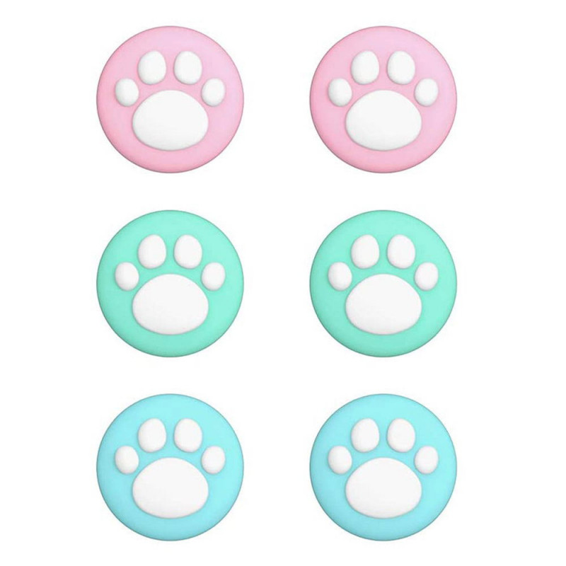 CYBER · Neko-chan Analog Stick Cover for Nintendo Switch Pro-Con Plus (Pastel)