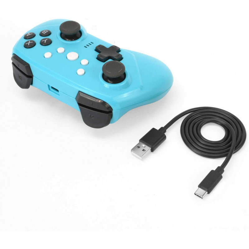 Wireless Battle Pad Turbo Pro for Nintendo Switch (Blue)