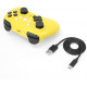 Wireless Battle Pad Turbo Pro for Nintendo Switch (Yellow)