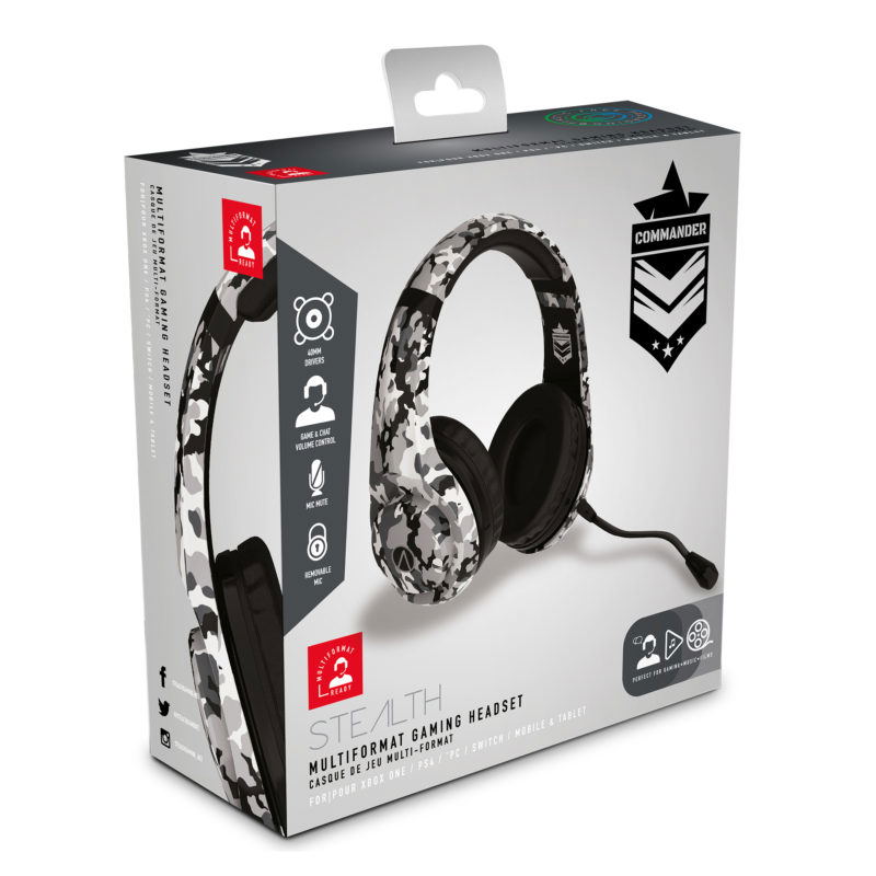 Stealth XP-Commander Gaming Headset (Urban Camouflage)