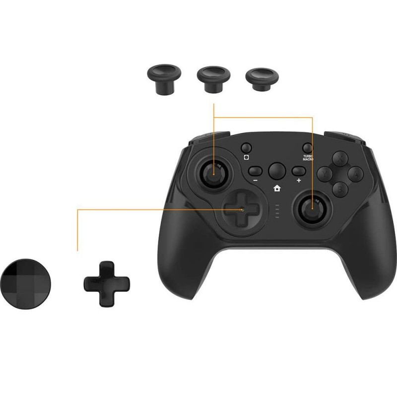 CYBER?Gyro Wireless Controller PRO for Nintendo Switch (Black)