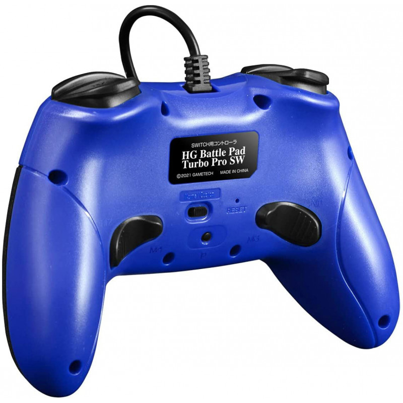 HG Battle Pad Turbo Pro SW for Nintendo Switch (Blue)