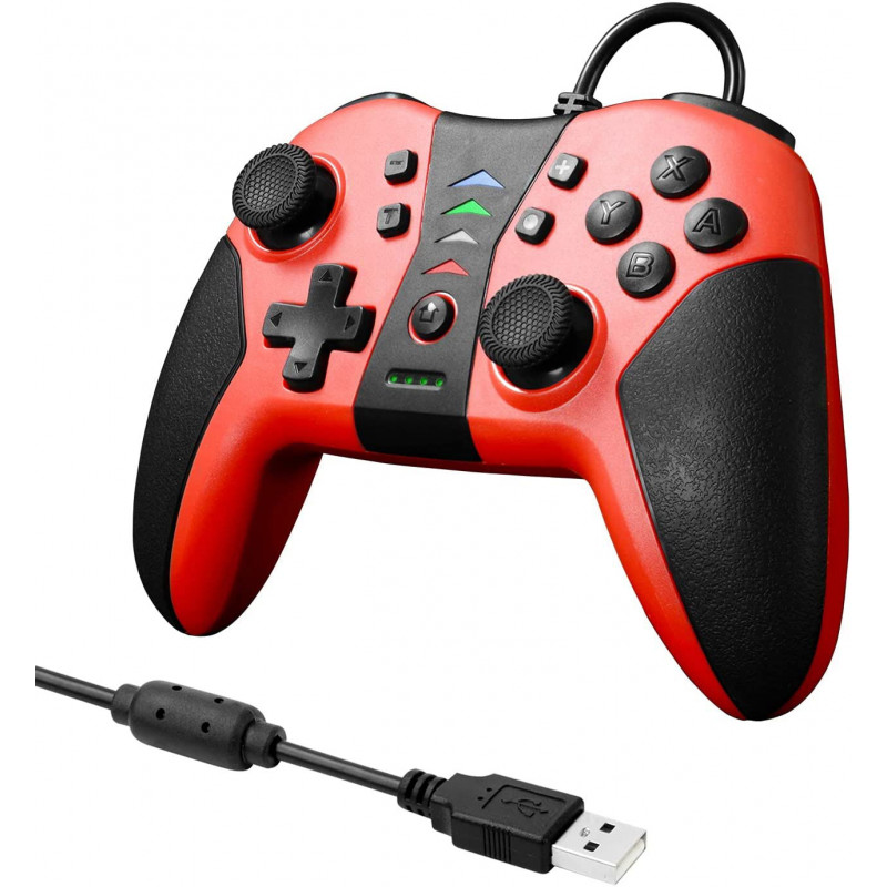 HG Battle Pad Turbo Pro SW for Nintendo Switch (Red)