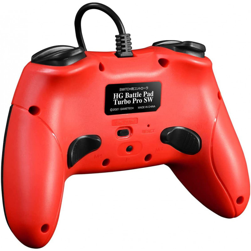 HG Battle Pad Turbo Pro SW for Nintendo Switch (Red)