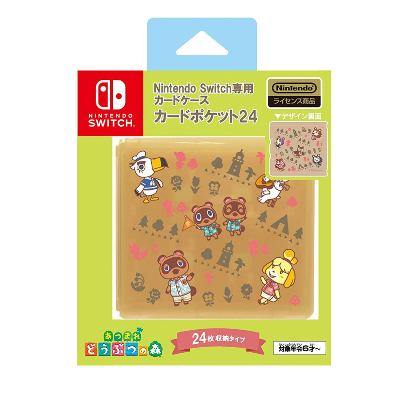 Nintendo Switch Card Pocket 24 (Animal Crossing: New Horizons)