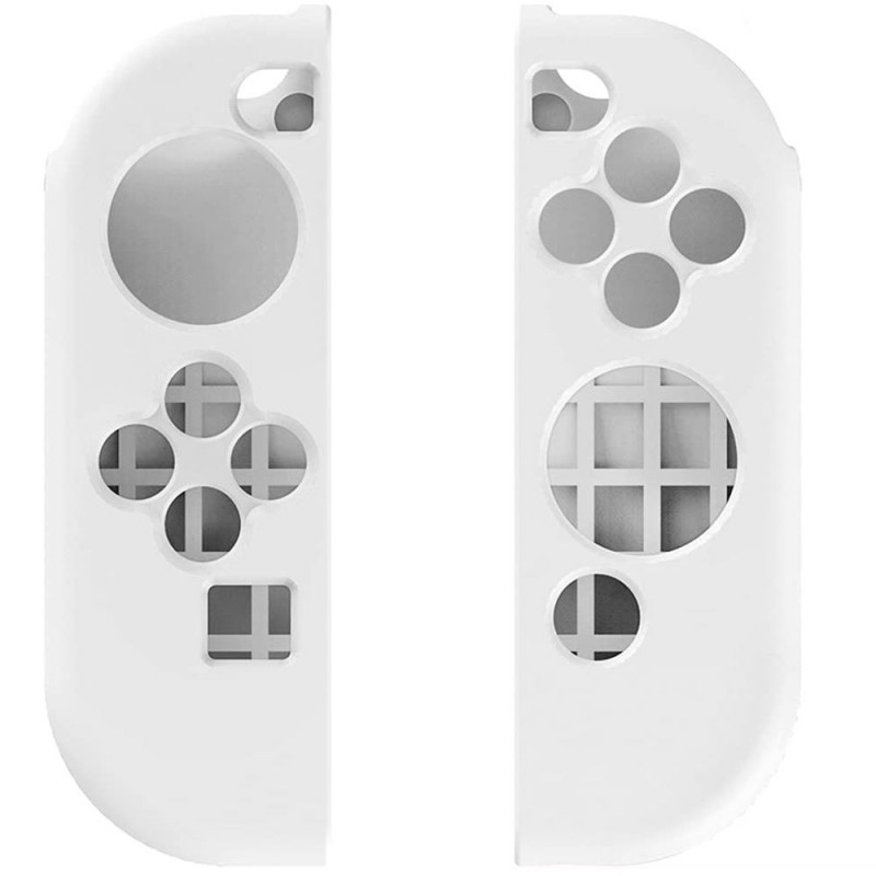 CYBER · Silicon Grip Cover for Nintendo Switch Joy-Con (White)