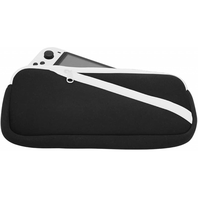 Slim Soft Pouch for Nintendo Switch (Black x White)