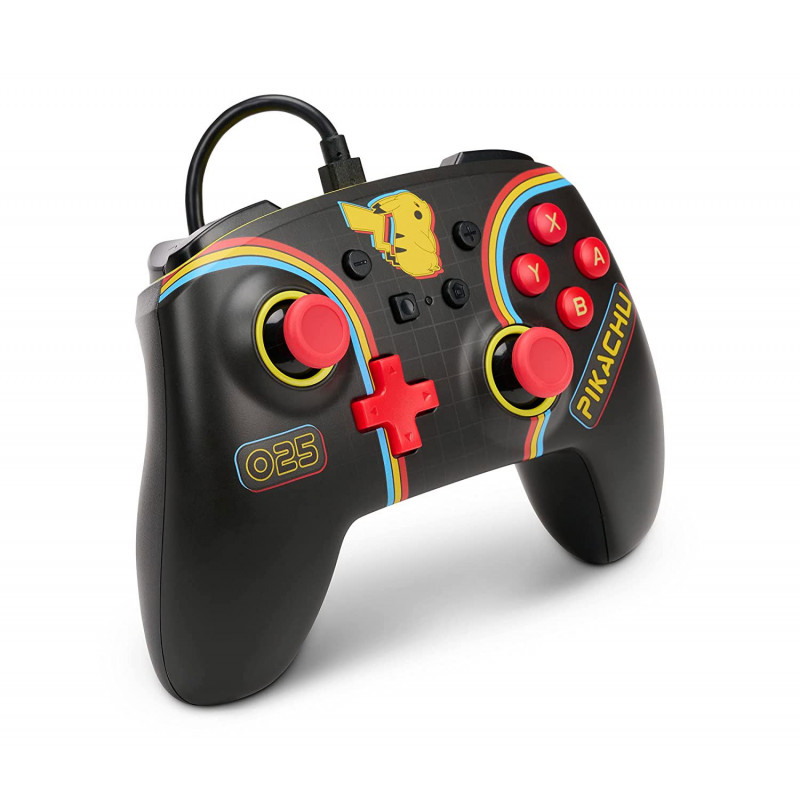 PowerA Enhanced Wired Controller for Nintendo Switch (Pikachu Arcade)