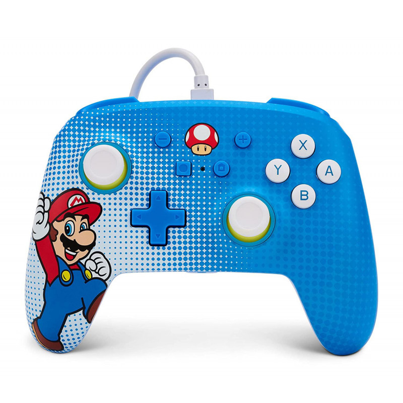 PowerA Enhanced Wired Controller for Nintendo Switch (Mario Pop Art)