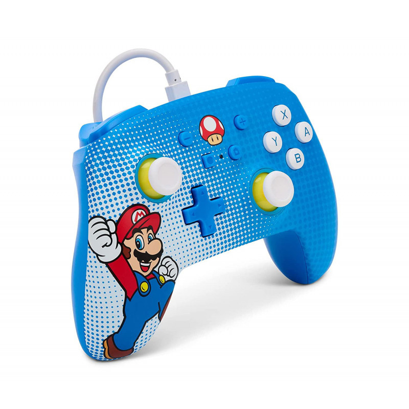 PowerA Enhanced Wired Controller for Nintendo Switch (Mario Pop Art)