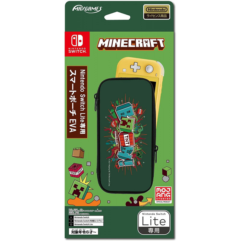 Smart Pouch EVA for Nintendo Switch Lite (Minecraft)