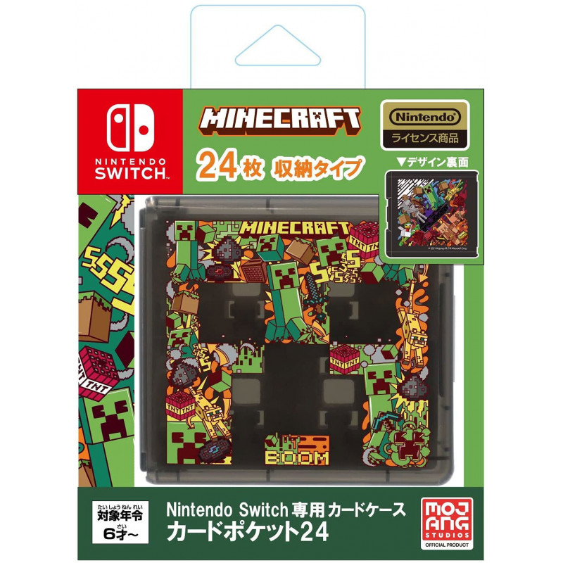 Nintendo Switch Card Pocket 24 (Minecraft)