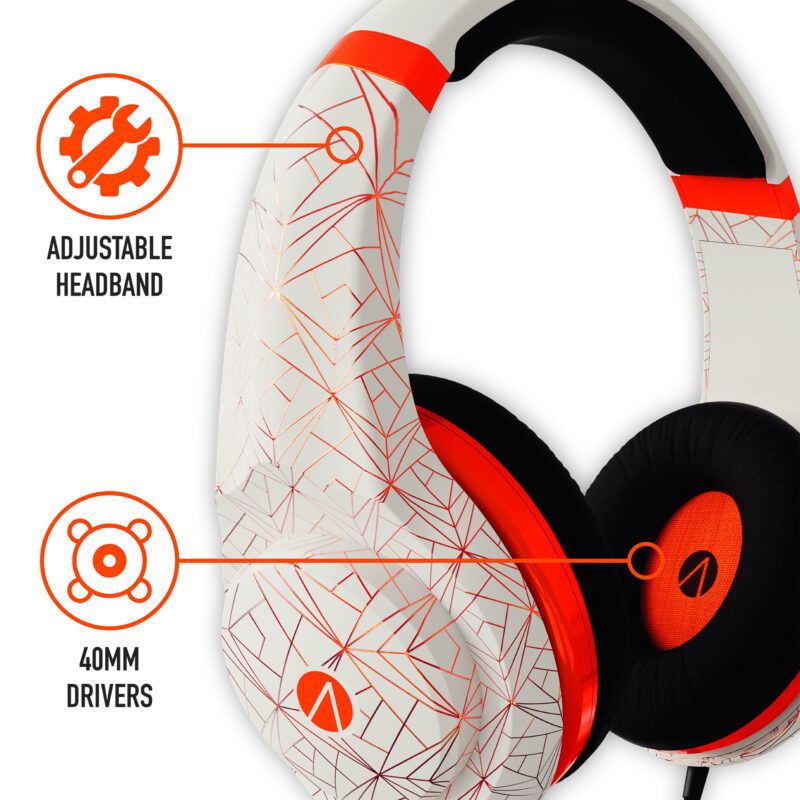 Stealth XP-Metallic Abstract Edition Gaming Headset (Orange / White)