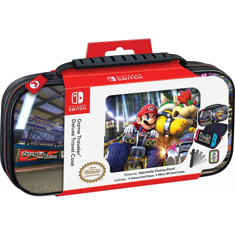 Game Traveler Deluxe Travel Case for Nintendo Switch (Mario Kart)