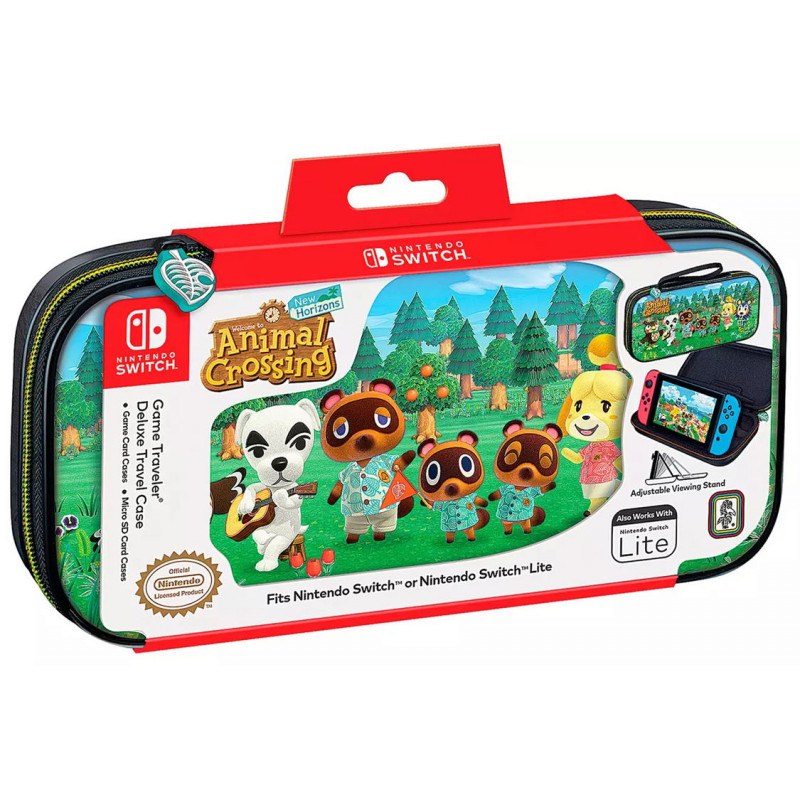 Game Traveler Deluxe Travel Case for Nintendo Switch (Animal Crossing)