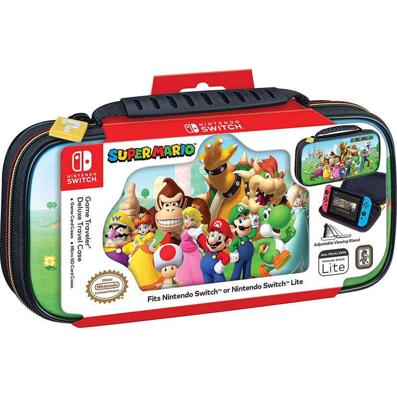 Game Traveler Deluxe Travel Case for Nintendo Switch (Super Mario & Friends)