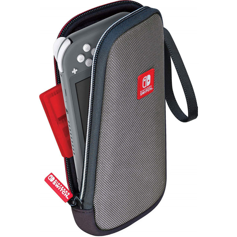 Game Traveler Slim Travel Case Zelda Link for Nintendo Switch Lite (Grey)