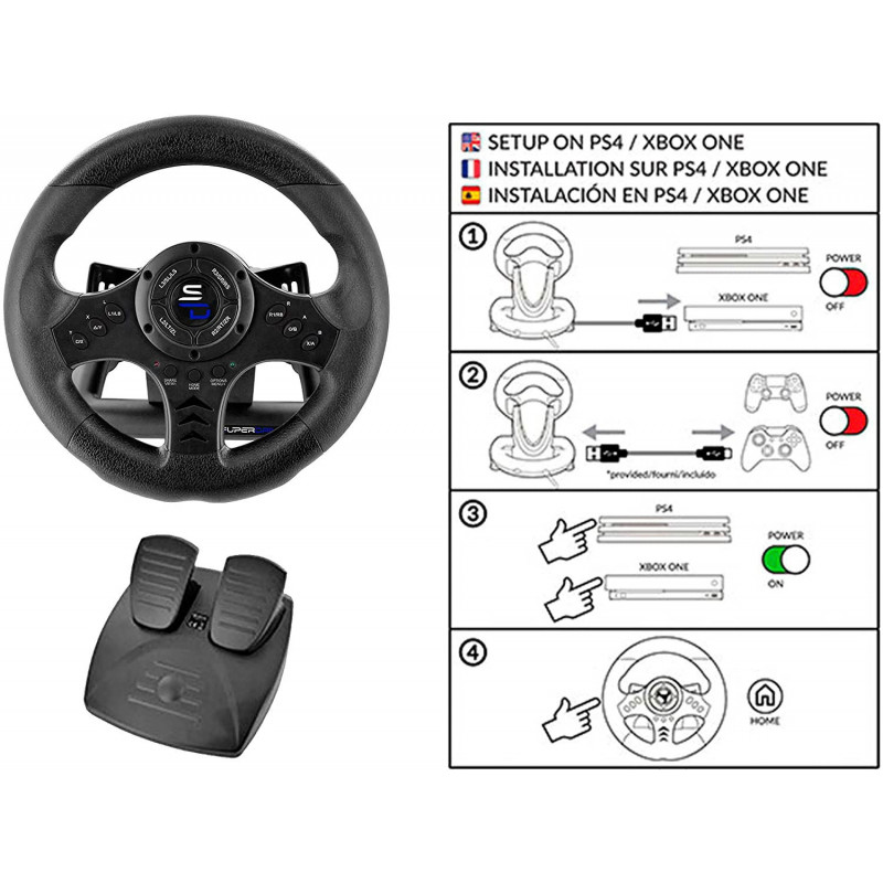 SUPERDRIVE Racing Wheel SV450