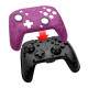 PDP Faceoff Deluxe+ Audio Wired Controller for Nintendo Switch (Purple Camo)