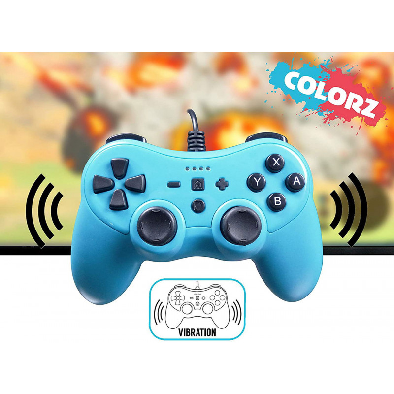 Subsonic Colours Controller for Nintendo Switch (Blue)