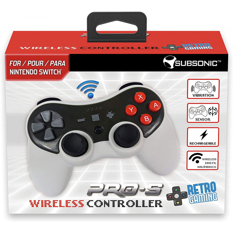 Subsonic - Bluetooth wireless controller for Nintendo Switch (Retro)