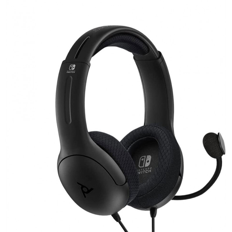 ?PDP Gaming LVL40 Wired Stereo Headset for Nintendo Switch (Black)