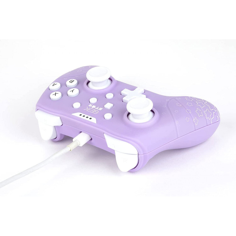 Konix Geek Star Amethyst Gamepad Controller for Nintendo Switch (Purple)